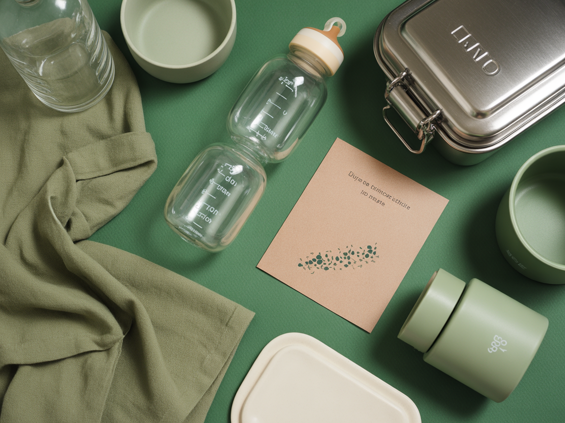 Safer shopping flat lay for comparing dairy products.